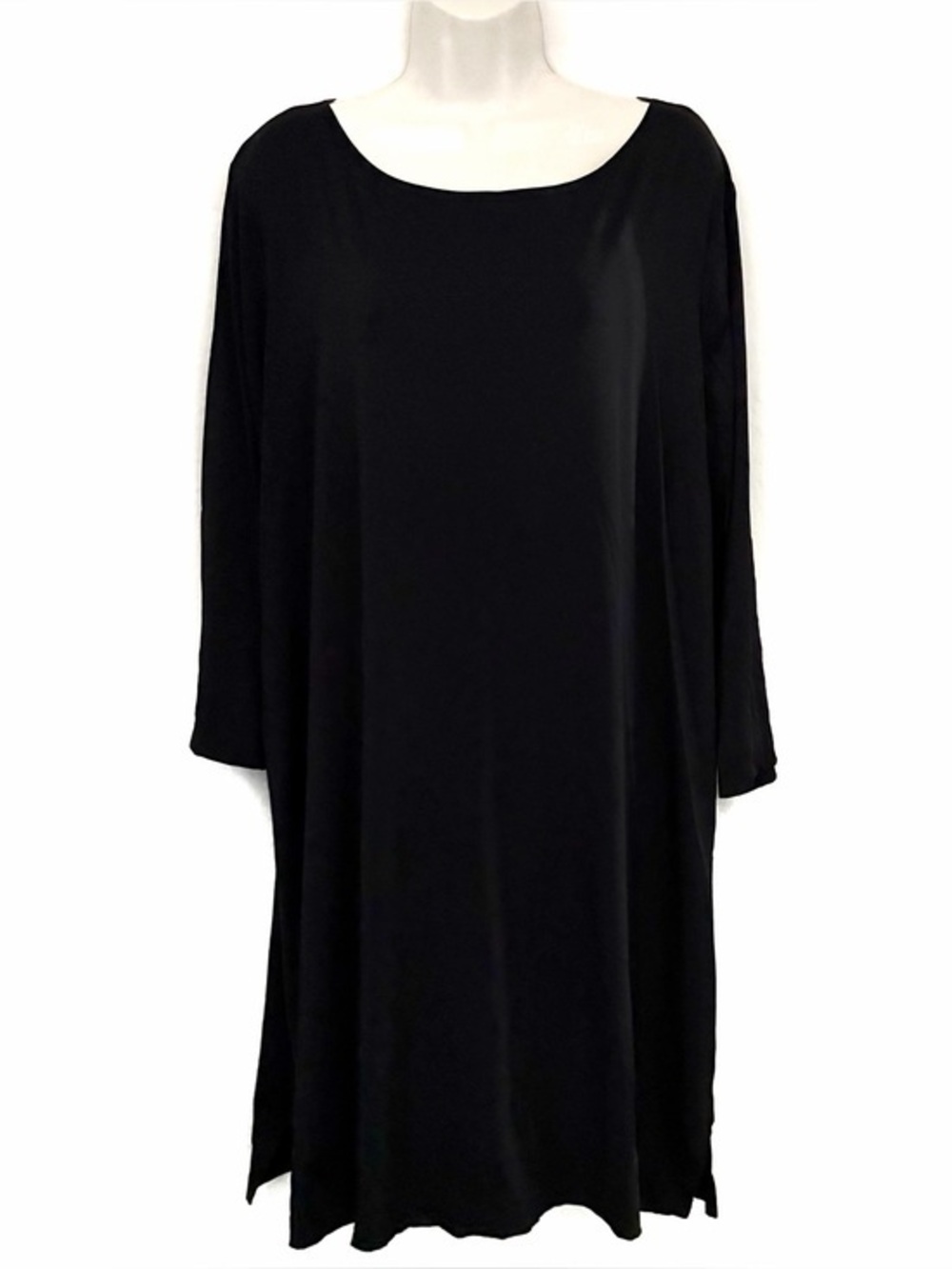 Lands' End Black Swim Coverup Shift